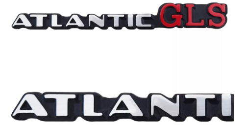 EMBLEMA LETRAS ATLANTIC